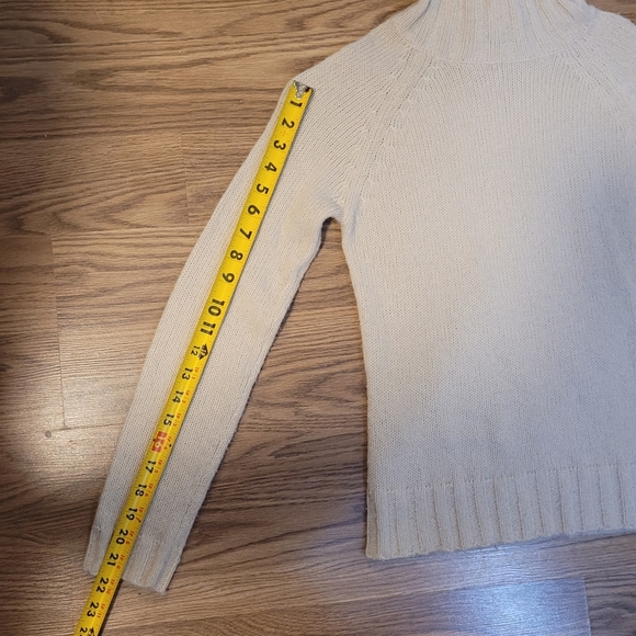 Cozy Cream Turtleneck Sweater from Oscar by Oscar de la Renta - Picture 12 of 12